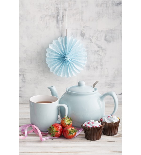 Чайник заварочный pastel shades 1,1 л голубой