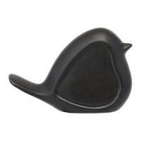 Декор из фарфора black birdie из коллекции essential, 14,5х6x10 см