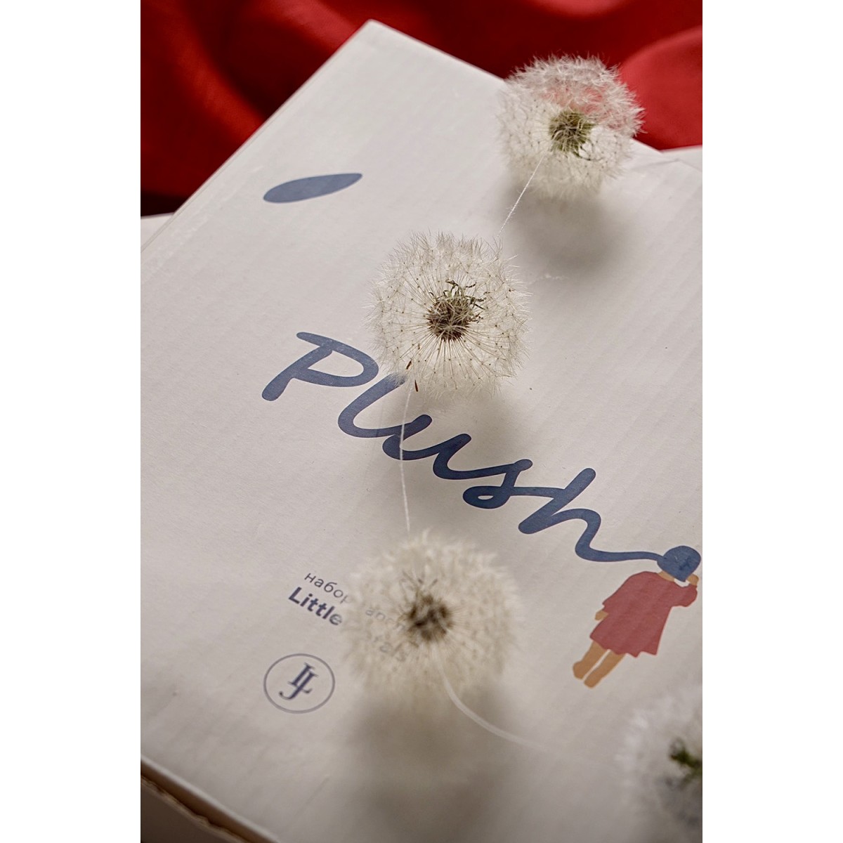 Набор тарелок plush, little petals, D21 см, 2 шт.