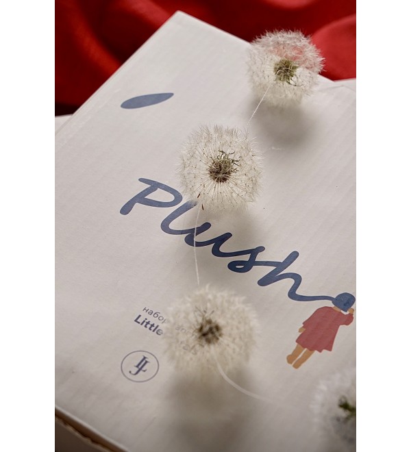 Набор тарелок plush, little petals, D21 см, 2 шт.