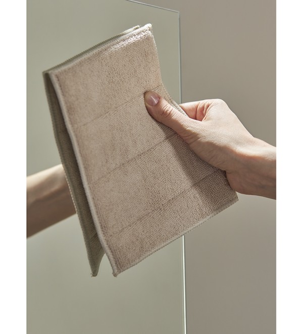 Набор салфеток-губок двухсторонних из микрофибры cozy clean, бежевые, 2 шт.