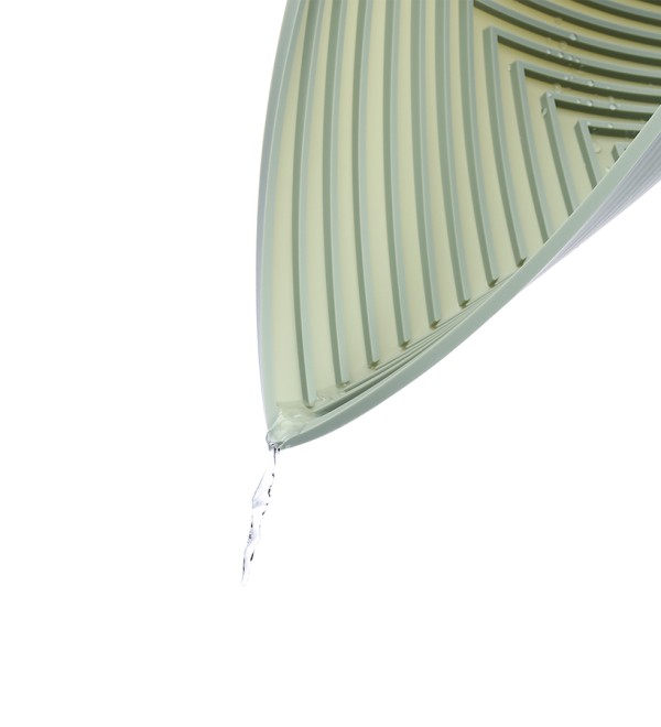 Коврик для сушки посуды dry flex, 34,5х31,5 см, шалфей