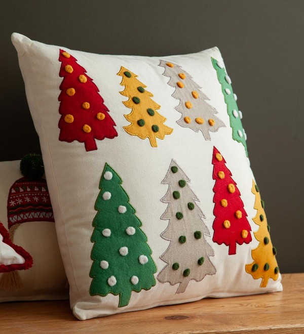 Чехол на подушку jolly forest из коллекции new year essential, 45х45 см