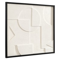 Панно декоративное с эффектом 3d minimalism, с черной рамой, 60х60 см