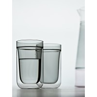 Набор стаканов pure, 280 мл, дымчато-серые, 2 шт.