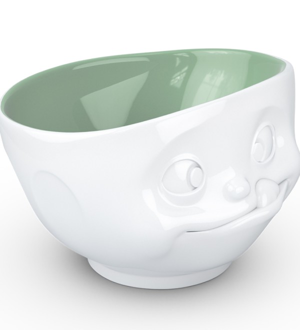 Чаша tasty, 500 мл, белая/хаки