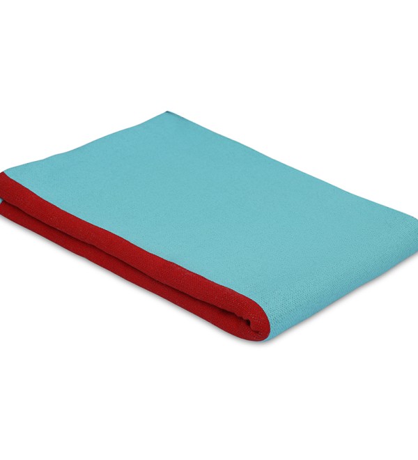 Плед из хлопка по мотивам нанайских орнаментов из коллекции cultural heritage, 130х180 см