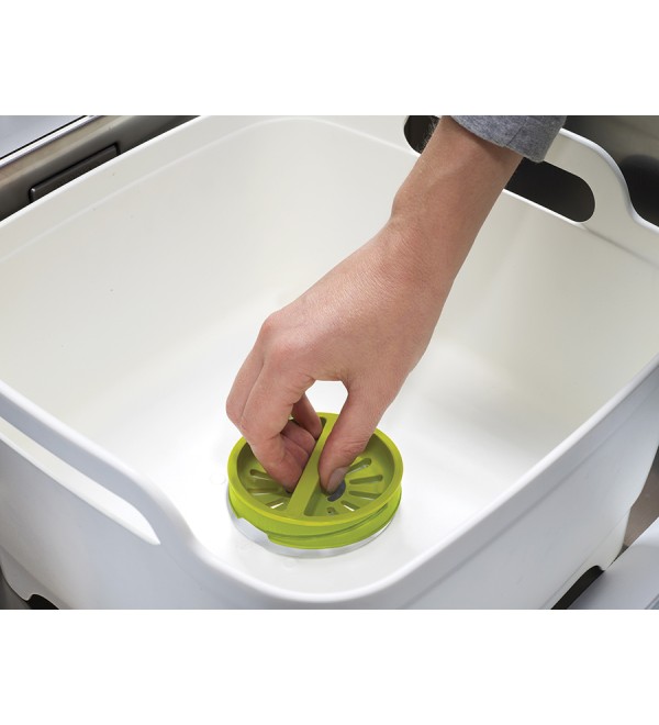 Контейнер для мытья посуды wash&drain™, белый