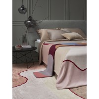 Плед из хлопка с авторским принтом из коллекции freak fruit, 130х180 см