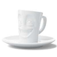 Кофейная пара joking, 80 мл, белая