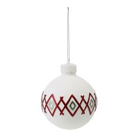 Набор ёлочных украшений с подсветкой festive embroidery из коллекции new year essential, 4 шт.