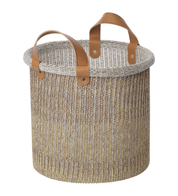 Корзина для хранения sustainable collection, D27х25 см, бежевая