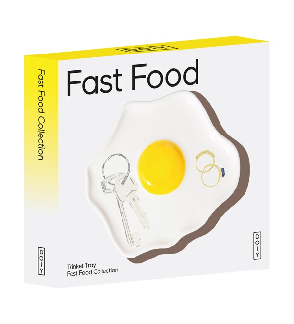 Поднос декоративный fast food, egg, 14,5x14 см