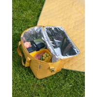 Термосумка для пикника smart picnic, l, горчичная