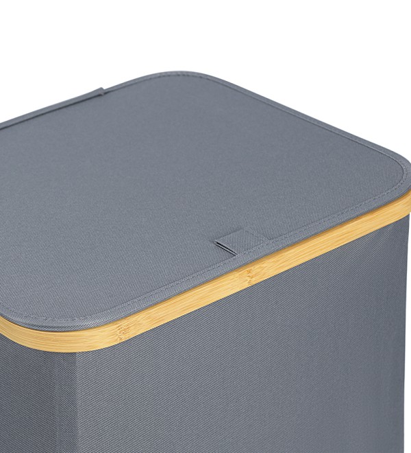 Корзина для белья neat mid, 40x33x43 см, серая
