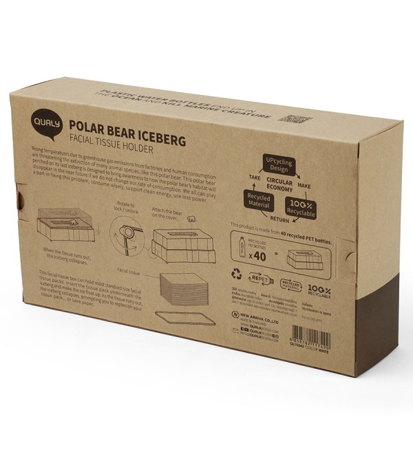 Подставка для салфеток polar bear iceberg