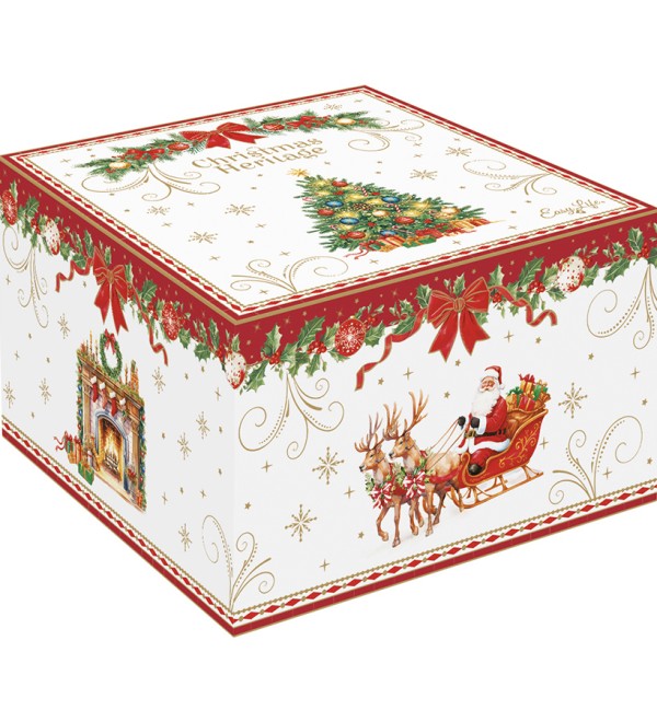 Чашка с блюдцем christmas heritage, 240 мл