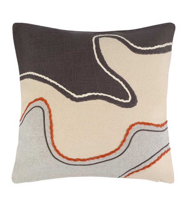 Чехол на подушку flowing stone из коллекции ethnic, 45х45 см