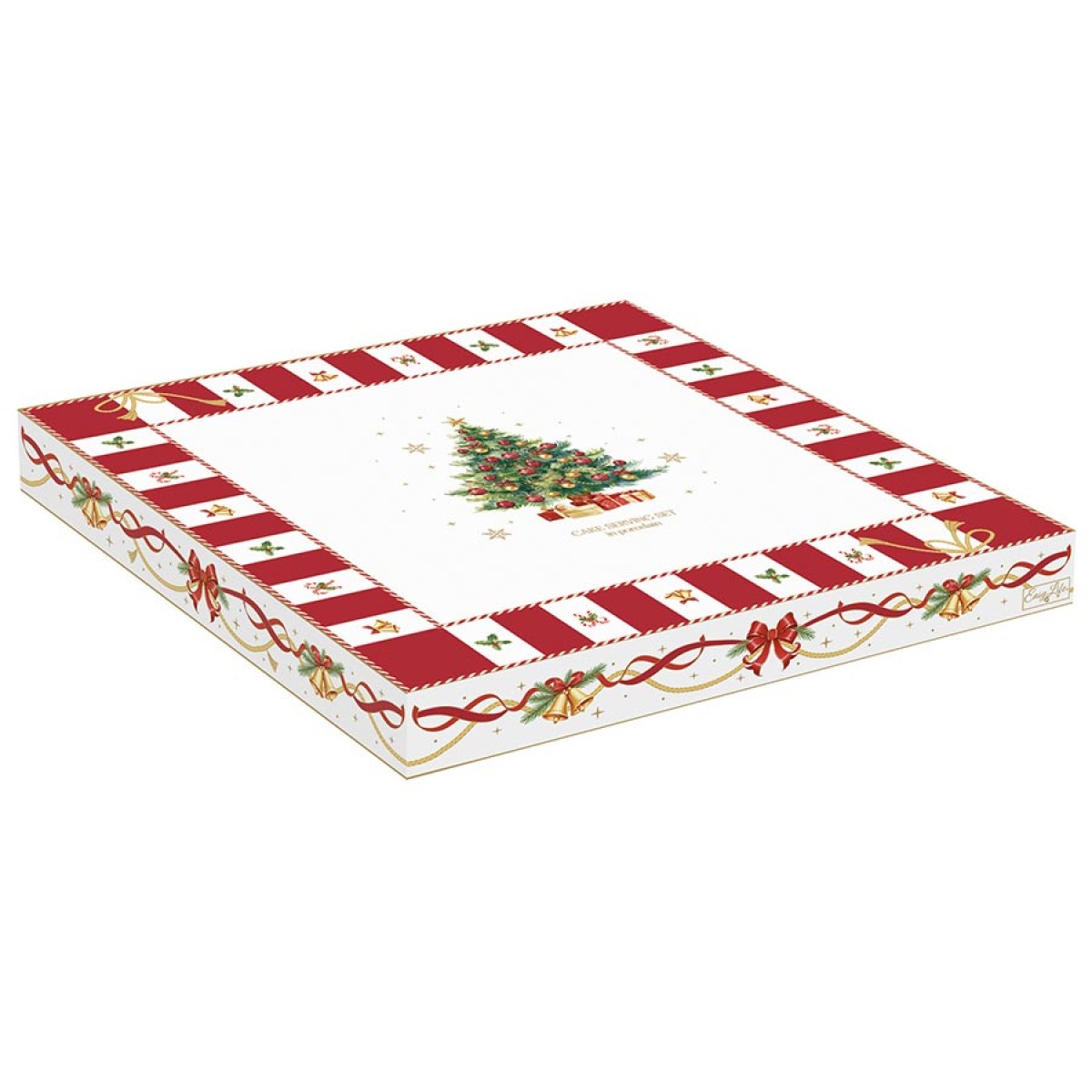 Блюдо для торта с лопаткой christmas tale, D32 см