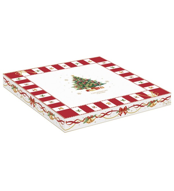 Блюдо для торта с лопаткой christmas tale, D32 см