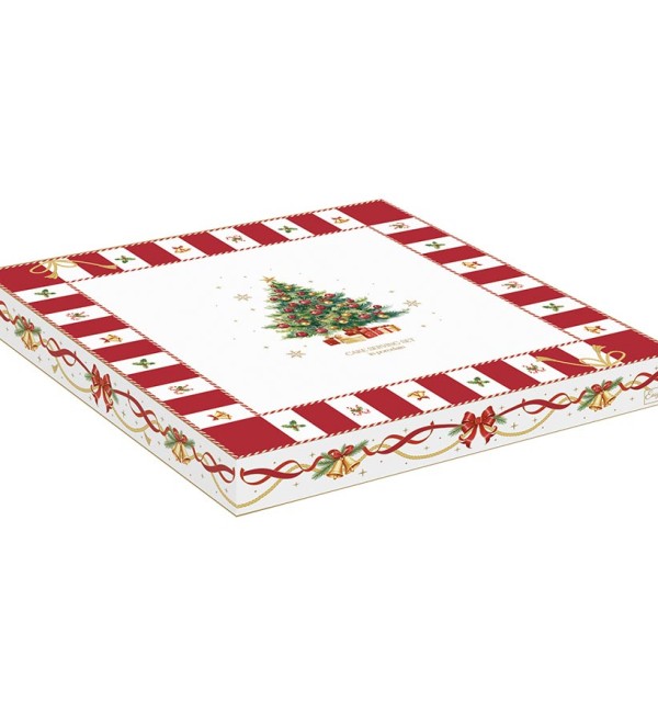 Блюдо для торта с лопаткой christmas tale, D32 см