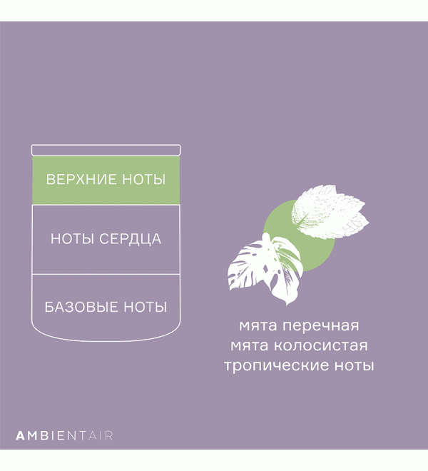 Свеча ароматическая sublime, neroli&basil, 40 ч