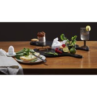 Доска сервировочная rubris, 20х60 см, черная