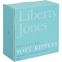 Салатник с крышкой из каучукового дерева soft ripples, dual glazing, D22 см