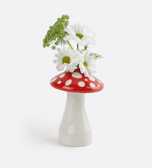Ваза для цветов amanita, 15 см