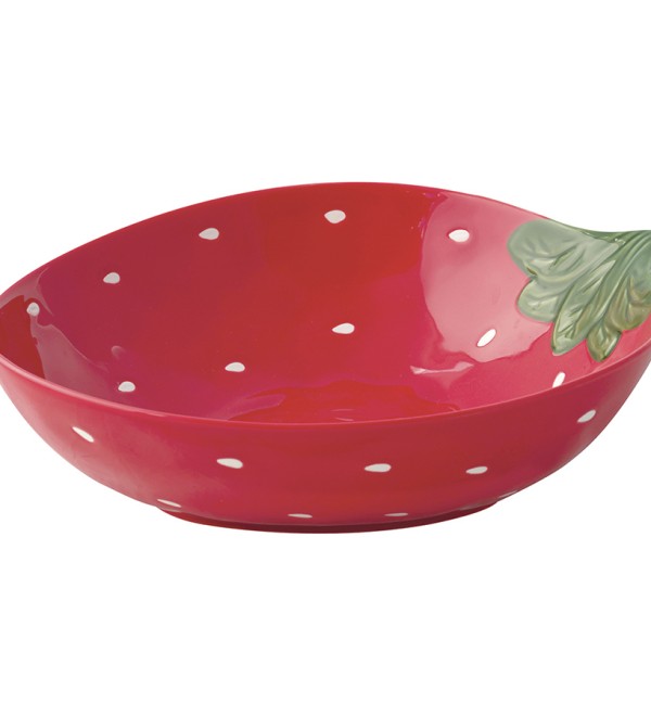 Блюдо глубокое jardin des fraises, 30х25,5 см