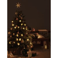 Набор елочных украшений из бумаги honeycomb festive из коллекции new year essential, 3 шт.