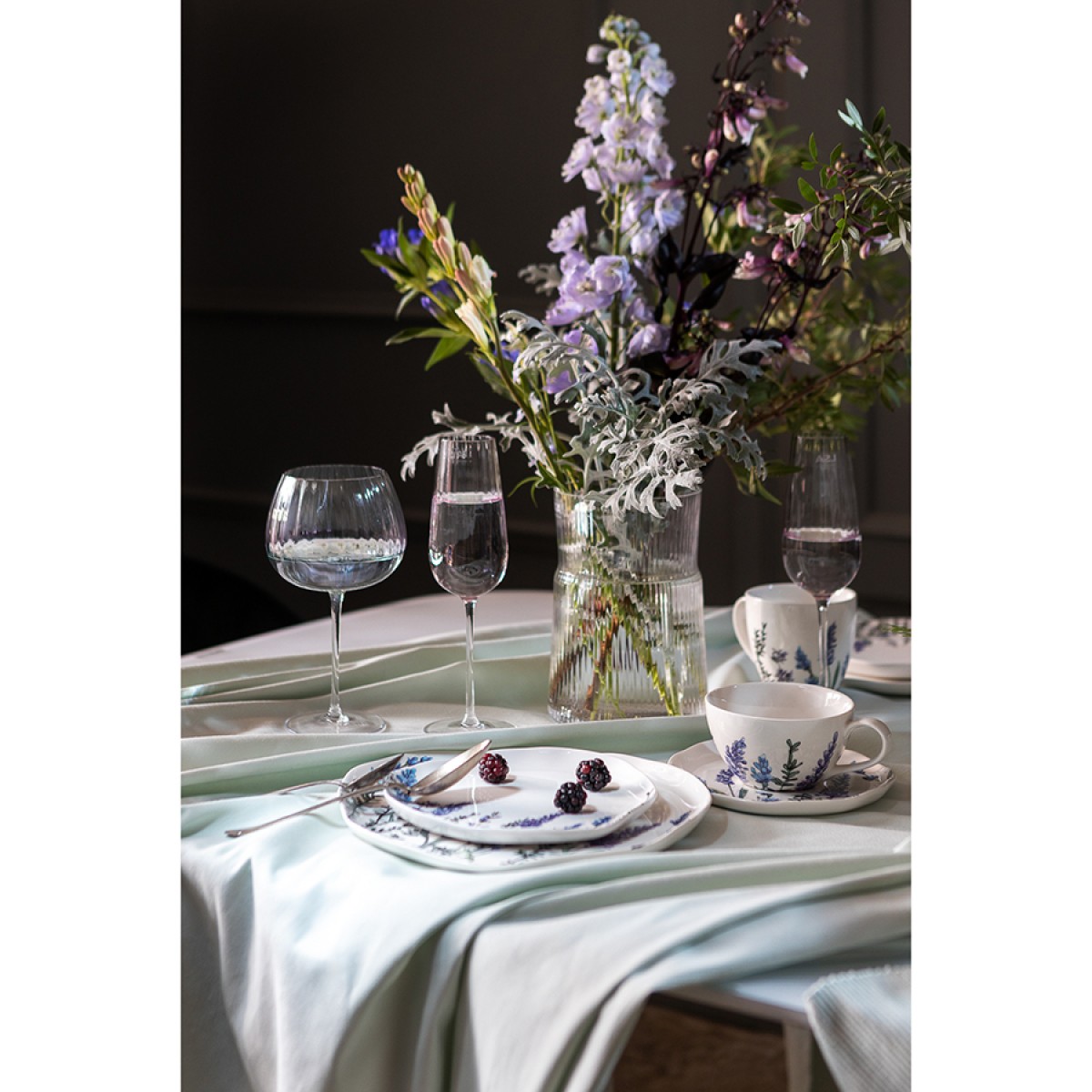 Набор тарелок floral, D19 см, 2 шт.