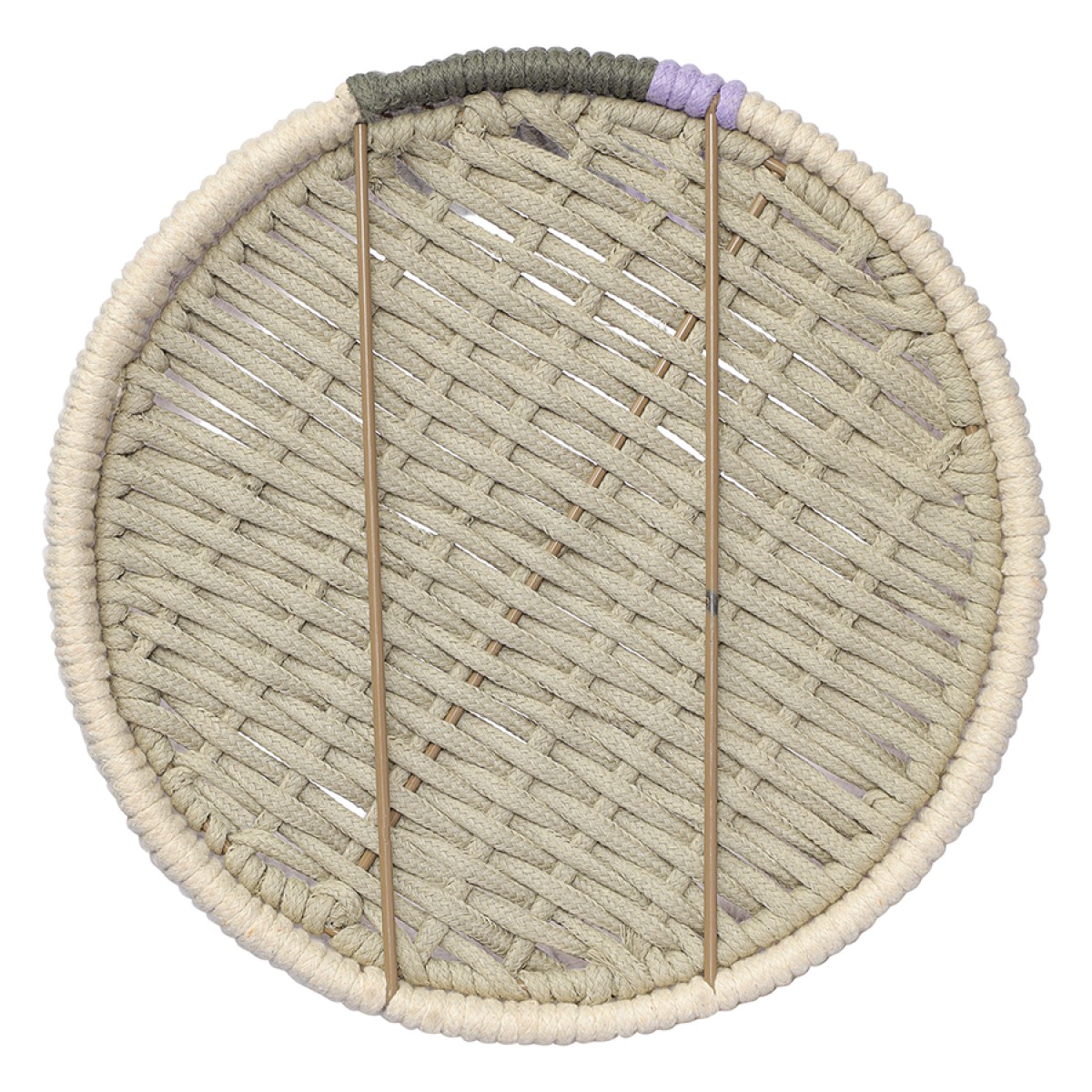 Корзина плетеная conga grey из коллекции ethnic, размер l