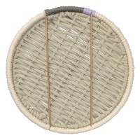 Корзина плетеная conga grey из коллекции ethnic, размер l