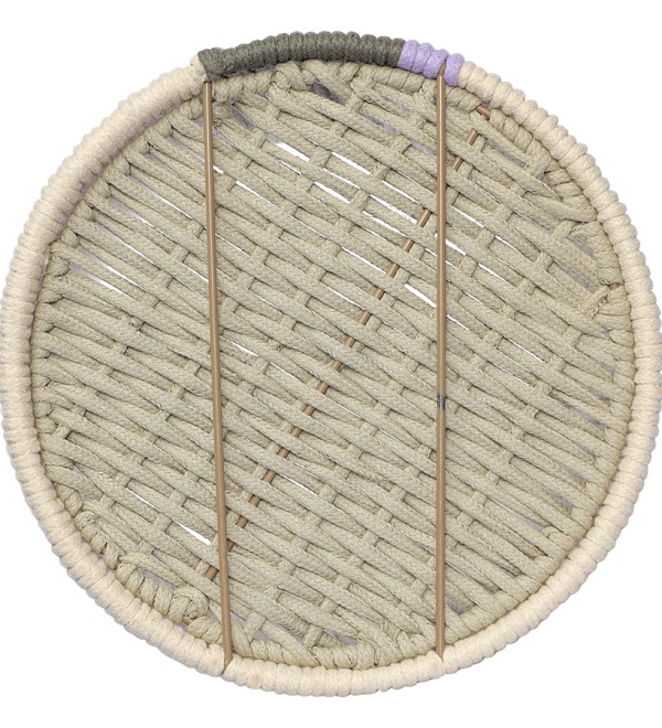 Корзина плетеная conga grey из коллекции ethnic, размер l
