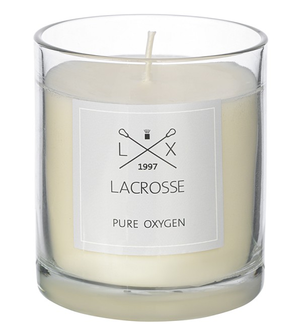 Свеча ароматическая lacrosse, pure oxygen (новая), 60 ч