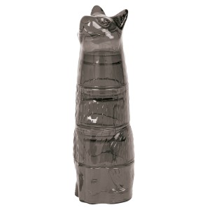Набор из 4 стаканов kitty, черный