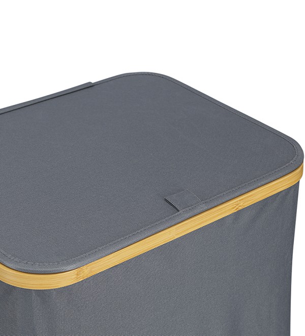 Корзина для белья neat tall, 41х35х74 см, серая