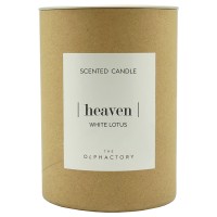 Свеча ароматическая the olphactory, heaven, white lotus, 40 ч