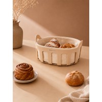 Корзина для хлеба smart helper, 24х19х11 см, карамель