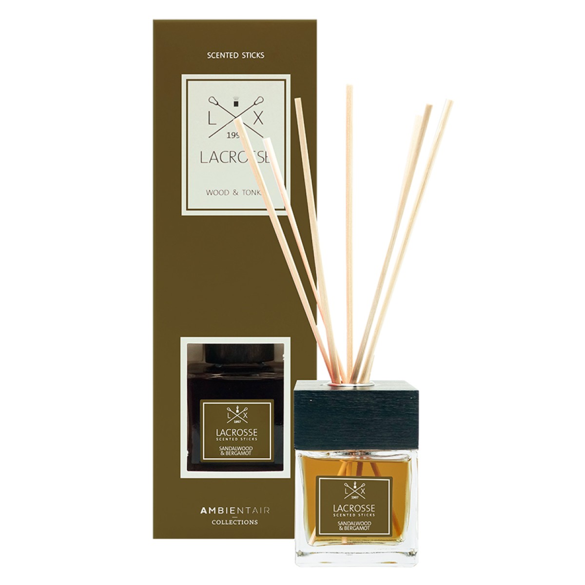 Диффузор ароматический lacrosse, sandalwood&bergamot, 100 мл