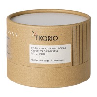 Свеча ароматическая cypress, jasmine & patchouli из коллекции edge, бежевый, 30 ч
