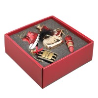 Набор ёлочных украшений vogue из коллекции new year essential, 5 шт.