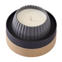 Свеча ароматическая green tea & pear blossom из коллекции edge, серый, 30 ч
