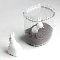 Контейнер с мерной ложкой bella bunny, 3,5 л