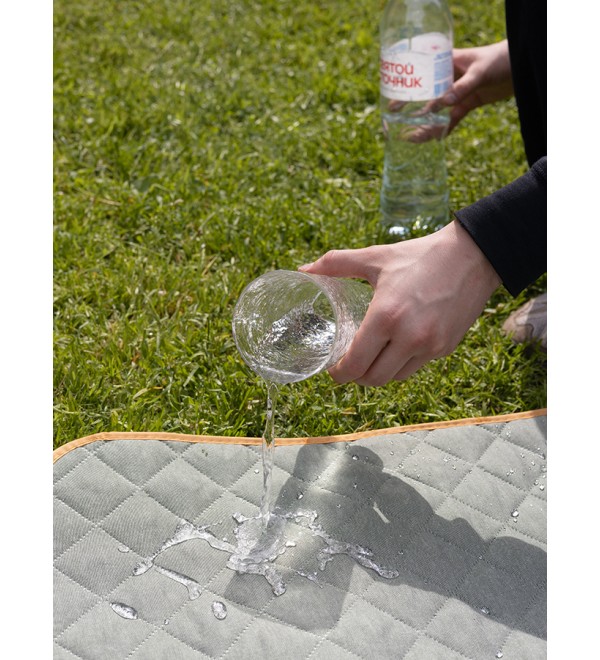 Плед для пикника и отдыха на пляже smart picnic, шалфей