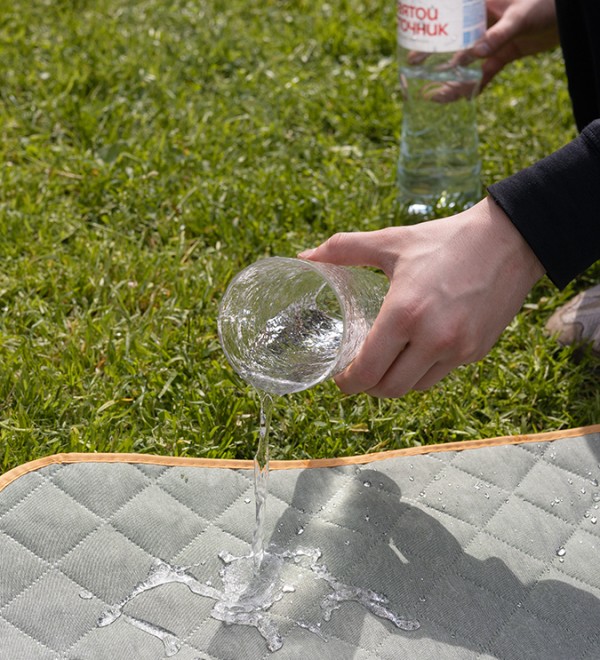 Плед для пикника и отдыха на пляже smart picnic, шалфей