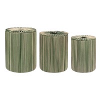 Корзина плетеная dholak grey из коллекции ethnic, размер l