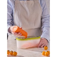 Терка с контейнером и крышкой smart helper, 20х10х9,5 см