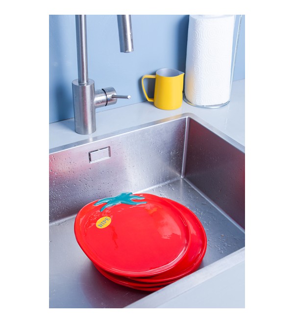 Тарелка сервировочная tomato, D24 см